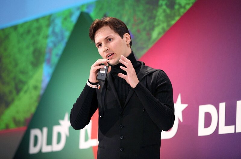 Der in Russland geborene Tech-Milliardär Pawel Durow – Bild: RBB /​ Nadine Rupp/​AFP