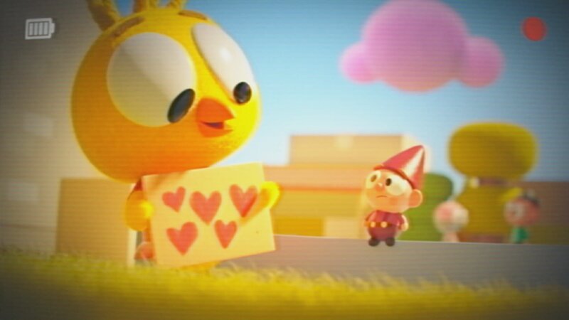 Karla (links) dreht mit Bobs (rechts) Hilfe lustige Videos, um ihre Freunde zu begeistern. – Bild: ZDF/​ DR, Sparre Production, GODO Films