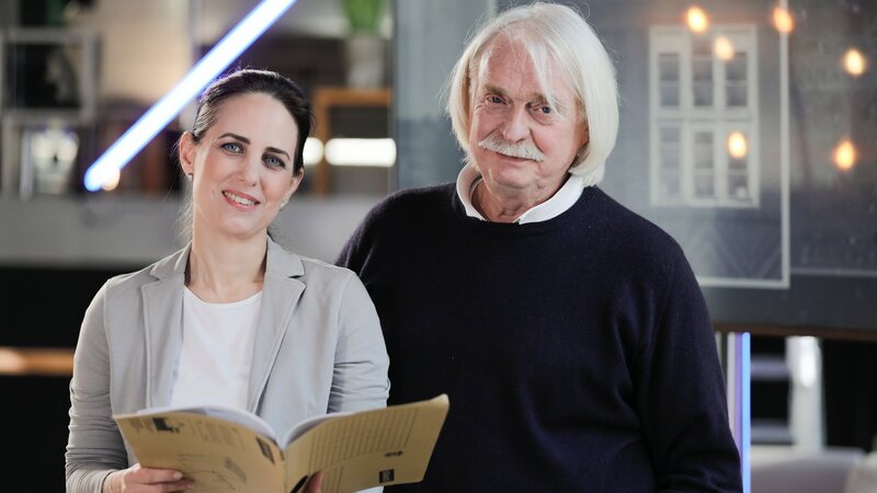 Das Experten-Duo: Die Psychologin Katinka Keckeis und der Profiler Axel Petermann. – Bild: ZDF und Ralf Gemmecke