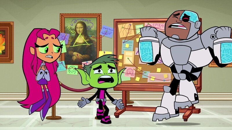v.li.: Starfire, Beast Boy, Cyborg – Bild: Warner Bros. Discovery, Inc. or its subsidiaries and affiliates. All rights reserved.