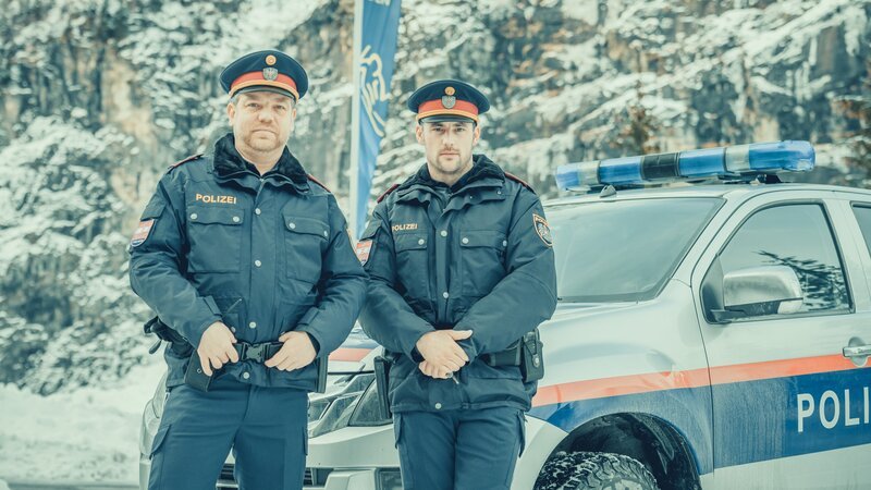 (v.li.): Günther (Wolfgang Lampl), Michi (Ferdinand Seebacher) – Bild: BR/​SRF/​Superfilm /​ ORF /​ Stefanie Leo