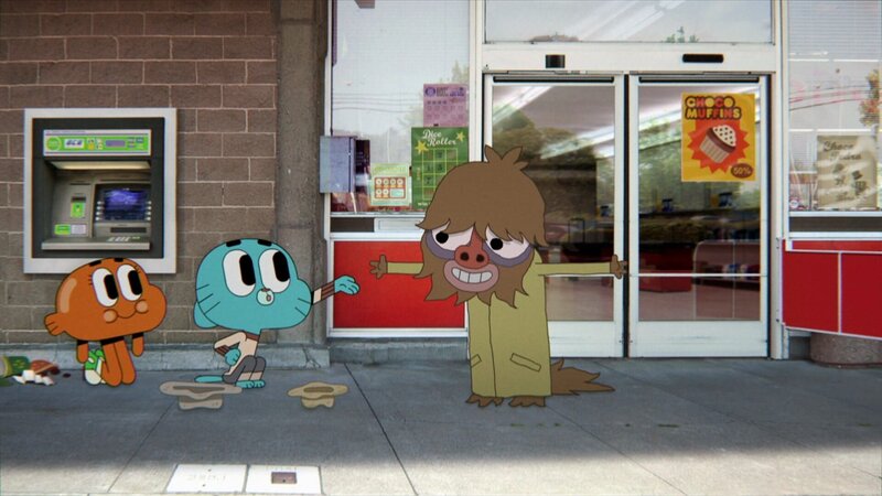 v.li.: Darwin, Gumball, Hobo – Bild: Warner Bros. Discovery, Inc.