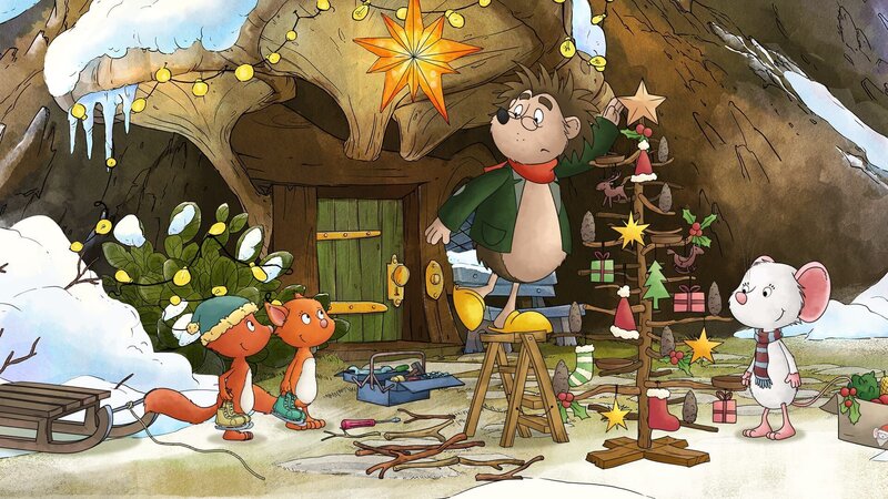 Haben Rupert und Tilda vor lauter Weihnachtsvorbereitungen das Adventsfest vergessen? – Bild: KiKA /​ Mideu Films