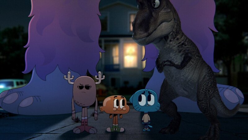 v.li.: Penny, Darwin, Gumball, Tina – Bild: Warner Bros. Discovery, Inc. or its subsidiaries and affiliates. All rights reserved.