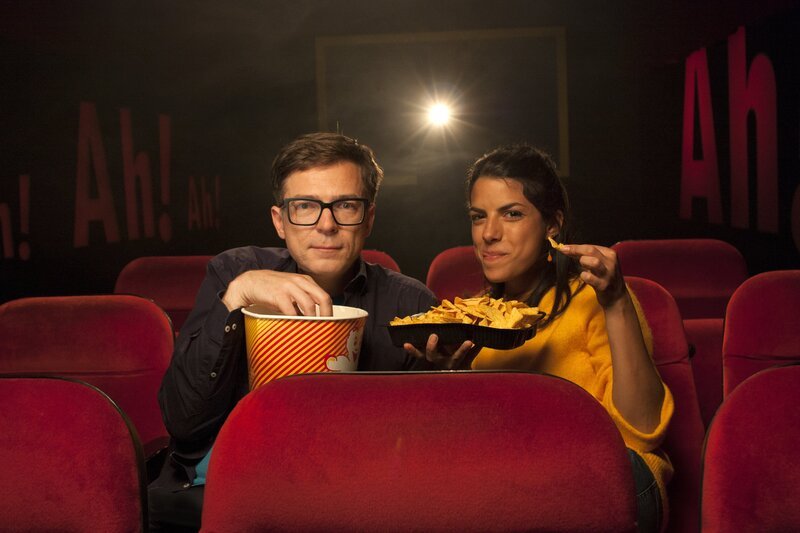 ‚Ganz kleines Kino‘ heißt das Thema bei Ralph und Clarissa. – Bild: WDR/​Thorsten Schneider
