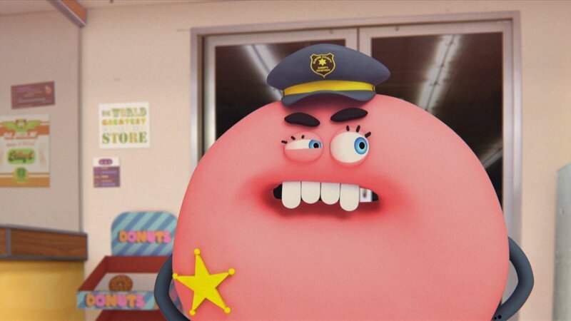 Donut Cop – Bild: Warner Bros. Discovery, Inc. or its subsidiaries and affiliates. All rights reserved. /​ for show promotional use only