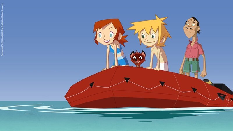 Thomas ist über Bord gegangen und wird nun gesucht. – Bild: KiKA/​Gaumont-Alphanim