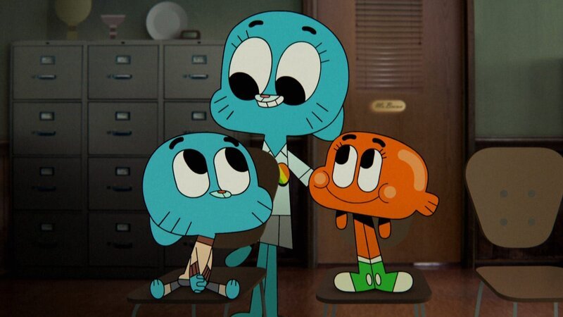 v.li.: Gumball, Nicole, Darwin – Bild: Warner Bros. Discovery, Inc. or its subsidiaries and affiliates