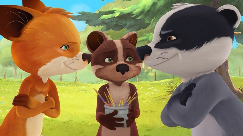 Martin möchte mit Rosie und Matteo spielen, aber die beiden streiten wieder. – Bild: WDR/​Mediatoon