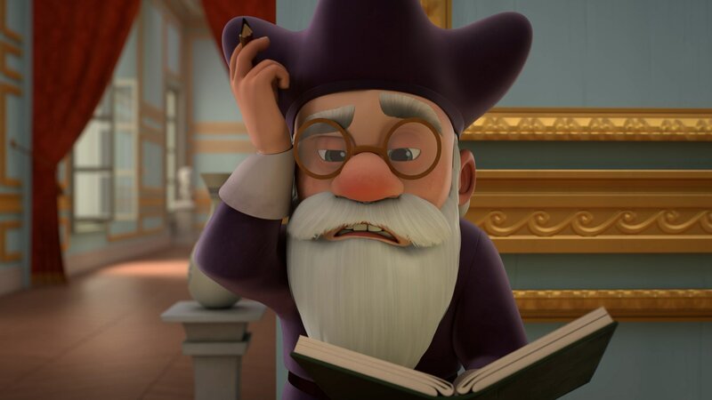 Der Alchimist am Hofe, de Plaindert, verzweifelt fast an der Herstellung seines Elixiers, das andere Menschen gefügig machen soll. – Bild: ZDF/​Method Animation/​Palomar/​ZDF Studios