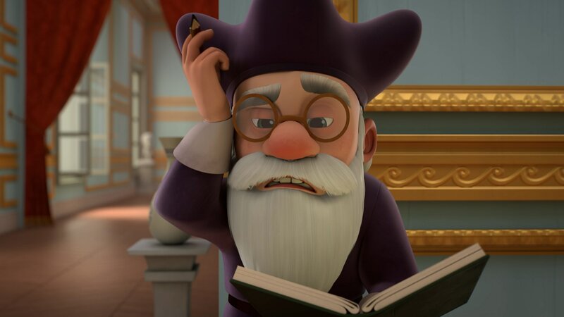 Der Alchimist am Hofe, de Plaindert, verzweifelt fast an der Herstellung seines Elixiers, das andere Menschen gefügig machen soll. – Bild: ZDF/​Method Animation/​Palomar/​ZDF Studios