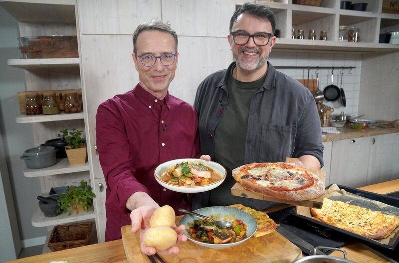 Dr. Matthias Riedl und Tarik Rose. – Bild: NDR/​Florian Kruck