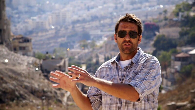 Dave Stotts unterwegs auf den Spuren der Evangelien – Bild: Bibel TV