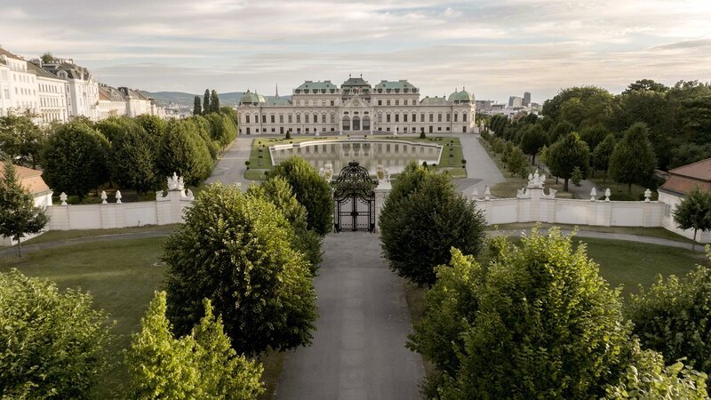 Oberes Belvedere – Wien. – Bild: ORF/​RIHA-Film