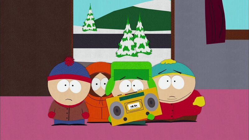 L-R: Stan, Kenny, Kyle, Eric – Bild: ViacomCBS