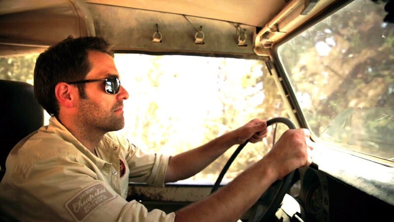 Dave Stotts braust mit seinem Jeep „Steve McQueen“ durch das Heilige Land – Bild: Bibel TV
