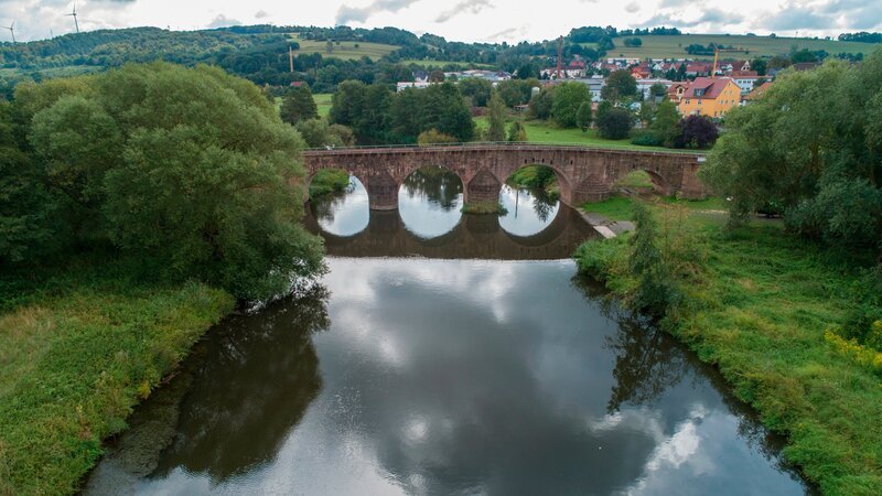 Die Brücke der Einheit in Vacha – Bild: MDR/​Kathleen Dorsch.