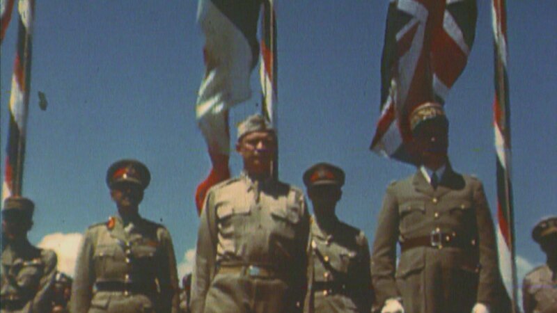 Scene from the documentary Der Zweite Weltkrieg – Bild: Spiegel Geschichte (DE) /​ SPIEGEL TV