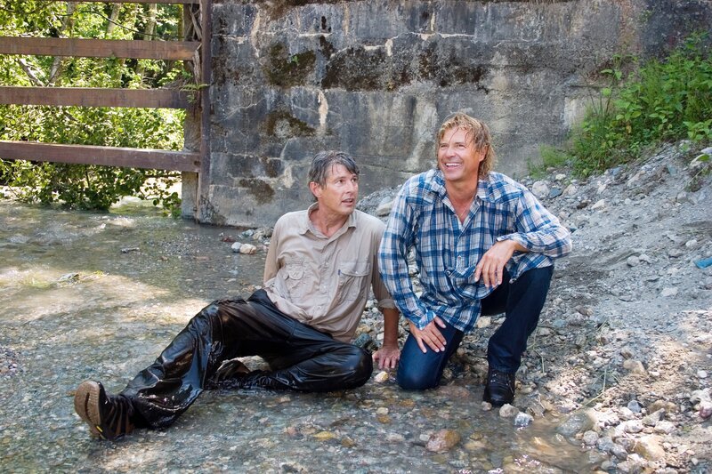 Günter Waidacher, Hansi Hinterseer. – Bild: ORF/​Terra-Film/​Richard Urbanek