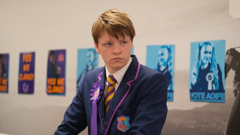 Conor nimmt seine Aufgabe sehr ernst: Clanger for President. – Bild: NDR/​BBC/​Look At That!