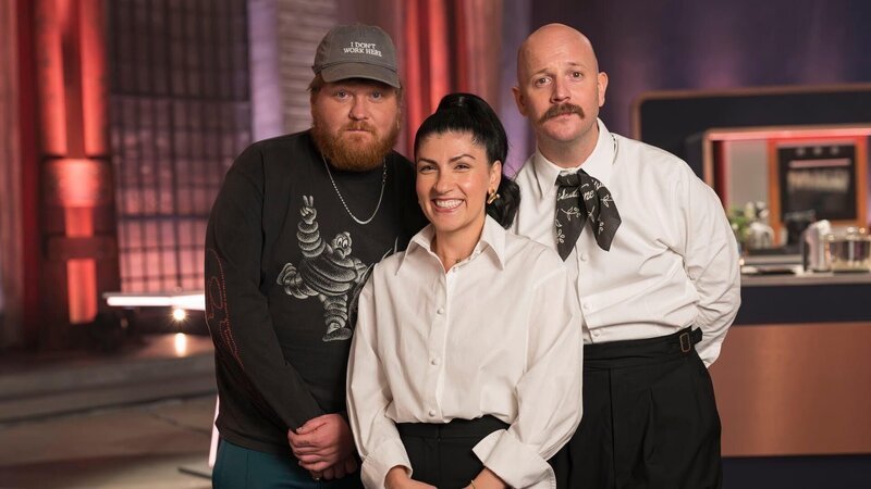 V.l.: Lukas Mraz, Elif Oskan und Markus Stöckle – Bild: RTL