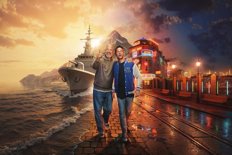 Staffel: 1; Person: Frank Rosin; Alexander Kumptner; – Bild: obs /​ Joyn/​Michael de Boer /​ Kabel Eins