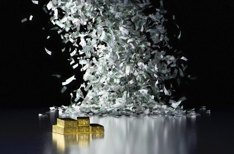 Geld – einst aus Gold und Silber, später aus Papier. Doch wie wurde es virtuell? – Bild: Iliade Productions