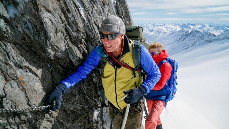 Corsin Flepp und Ehefrau – Bild: SRF