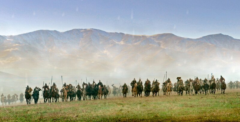 Volksstamm der Skythen greifen die Perser an. – Bild: 3sat Volksstamm der Skythen greifen die Perser an. – Bild: 3sat