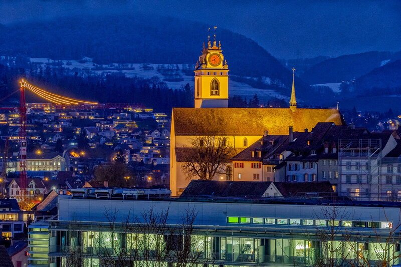 Gottesdienst – Reformierter Adventsgottesdienst aus Aarau, Aarauer Stadtkirche. – Bild: SRF1 Gottesdienst – Reformierter Adventsgottesdienst aus Aarau, Aarauer Stadtkirche. – Bild: SRF1
