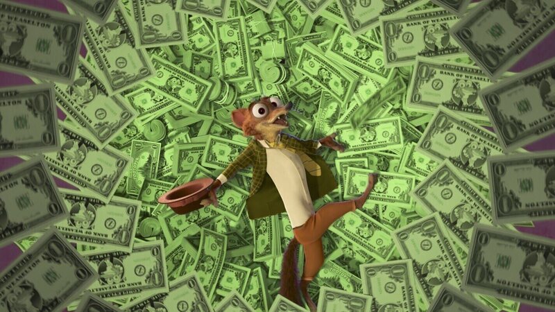 Nach seiner Festnahme denkt Duke Weaselton in Liedern über seine Lebensentscheidungen nach – Bild: DISNEY+