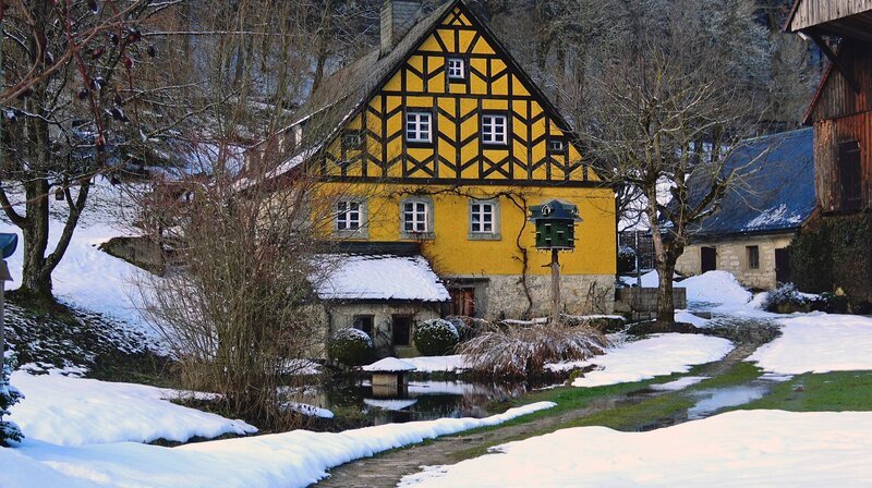 Fachwerkhaus in der fränkischen Schweiz. – Bild: HR/Gerhard Amm Fachwerkhaus in der fränkischen Schweiz. – Bild: HR/Gerhard Amm