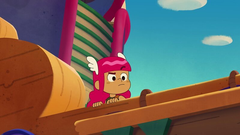 Lana findet die Quest super-öde. – Bild: RTL /​ Der Wunschzwirbler