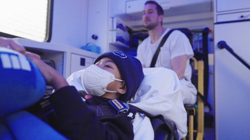 Shane in der Onkologie – Bild: SRF