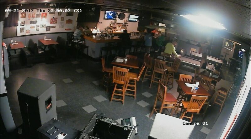 Bild einer Überwachungskamera. – Bild: RTL /​ Arrow International Media /​ Saloon Media