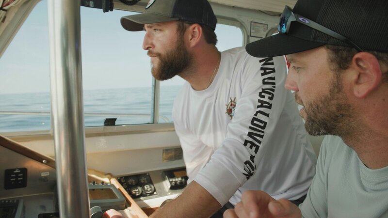 L – R: Hauptmann Aaron Foreman, Jimmy Gadomski – Bild: THE HISTORY CHANNEL /​ A+E Networks