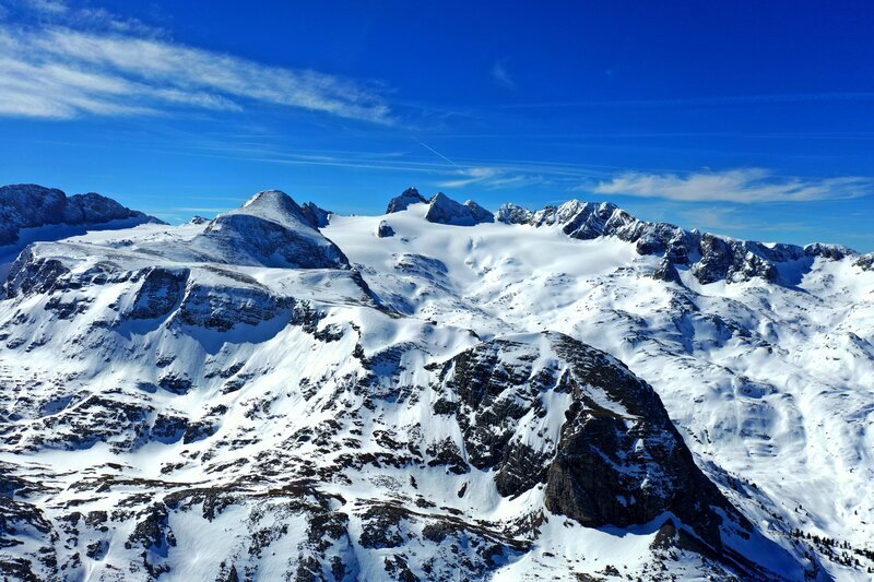 Das Dachsteinmassiv. – Bild: ORF III