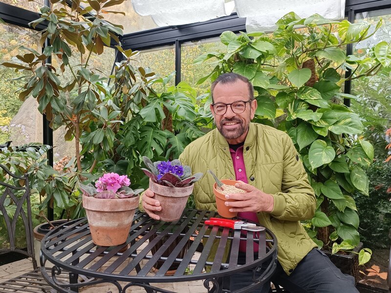 Die weiß blühenden Christrosen sind seit einigen Jahren absolut im Trend. Karl Ploberger stellt die schönsten Sorten vor. – Bild: Leopold Mayrhofer/​Natur im Garten