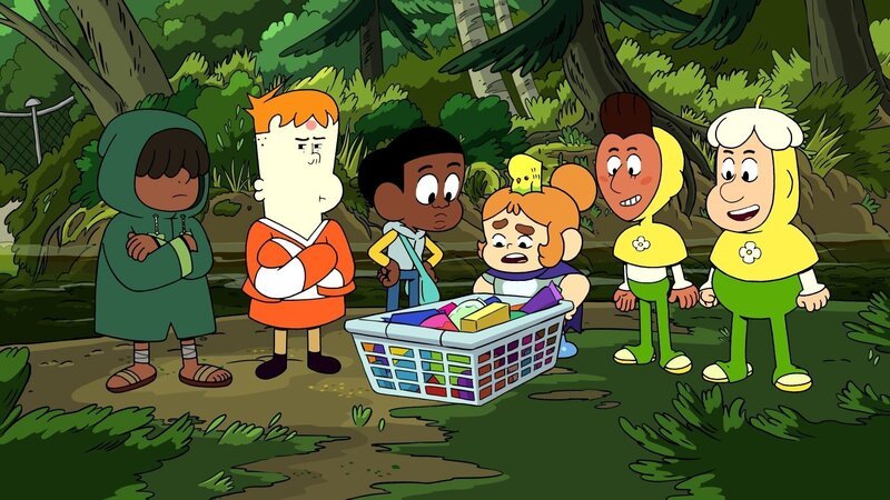 v.li.: The Green Poncho, J.P., Craig, Kelsey, Mortimor, Raj, Shawn – Bild: TM