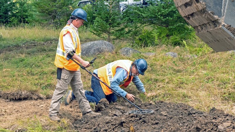 L-R: Gary Drayton und Rick Lagina – Bild: boxae /​ THE HISTORY CHANNEL /​ Prometheus Entertainment