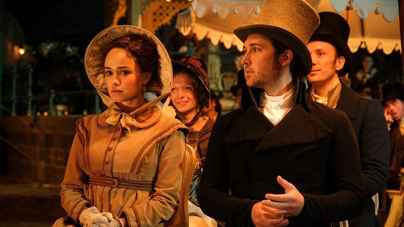 Charlotte Heywood (Rose Williams) und Alexander Colbourne (Ben Lloyd-Hughes) – Bild: AXN