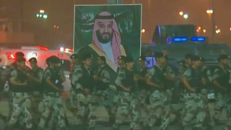 Mohammed bin Salman regiert mit eiserner Hand und schreckt auch vor brutalen Methoden nicht zurück. – Bild: ZDF und Al Arabiya