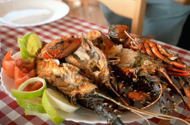 Ein Hochgenuss auf den Kapverden: die gegrillte Languste – Bild: Elephant Doc