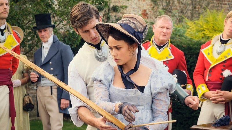 Colonel Francis Lennox (Tom Weston-Jones) und Charlotte Heywood (Rose Williams) – Bild: AXN White
