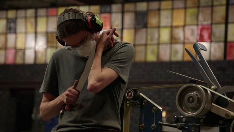 Forged in Fire Wettkampf der Schmiede Staffel5 EP Der Kilidsch – Bild: A&E Television Networks Lizenzbild frei