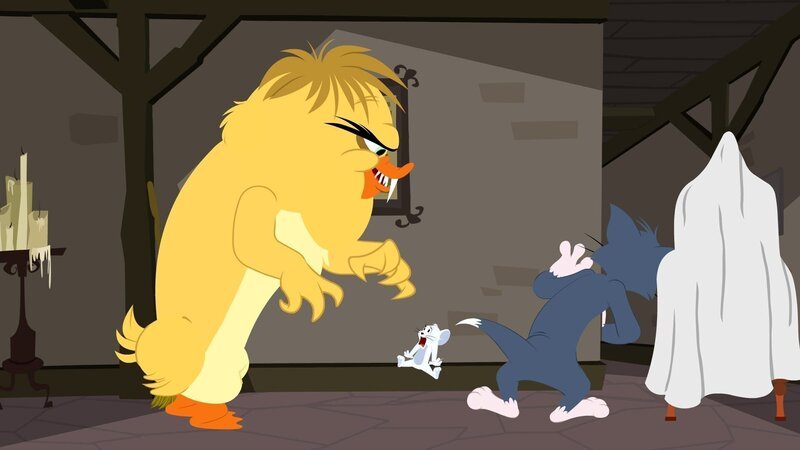 v.li.: Little Quacker, Jerry, Tom – Bild: Warner Bros. Animation v.li.: Little Quacker, Jerry, Tom – Bild: Warner Bros. Animation