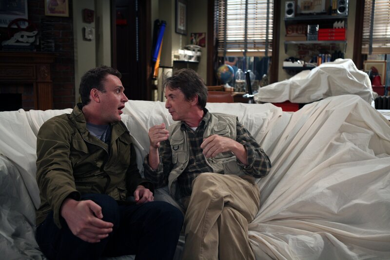 L-R: Marshall (Jason Segel) und Garrison Cootes (Martin Short) – Bild: Comedy Central