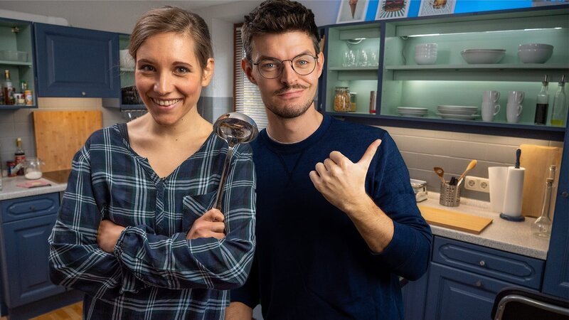 Kochen mit Verena Hampl und Sebastian Leidecker. – Bild: BR