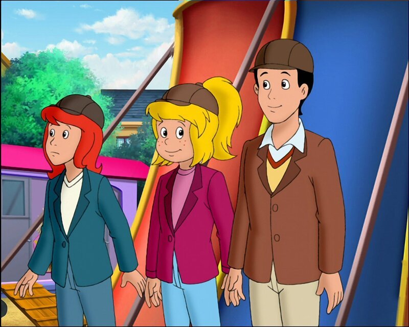 Bibi und Tina nehmen ein Zirkuspony auf dem Martinshof in Pflege. Snoopy hinkt, deshalb fällt er für die große Show aus. – Bild: ZDF/​KIDDINX Studios GmbH