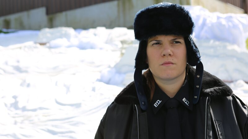 Police Officer is at the crime scene location. – Bild: Discovery Communications